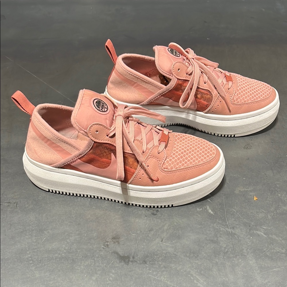 Nike Court Vision Alta Women's Pink basketball Sneakers 8.5